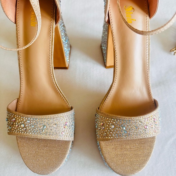 Sheln, rose gold glitter sneaker new size 9 - Picture 7 of 15